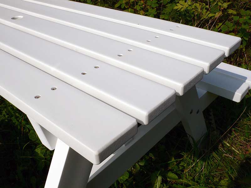 Traditional Recycled Plastic Picnic Table Derwent