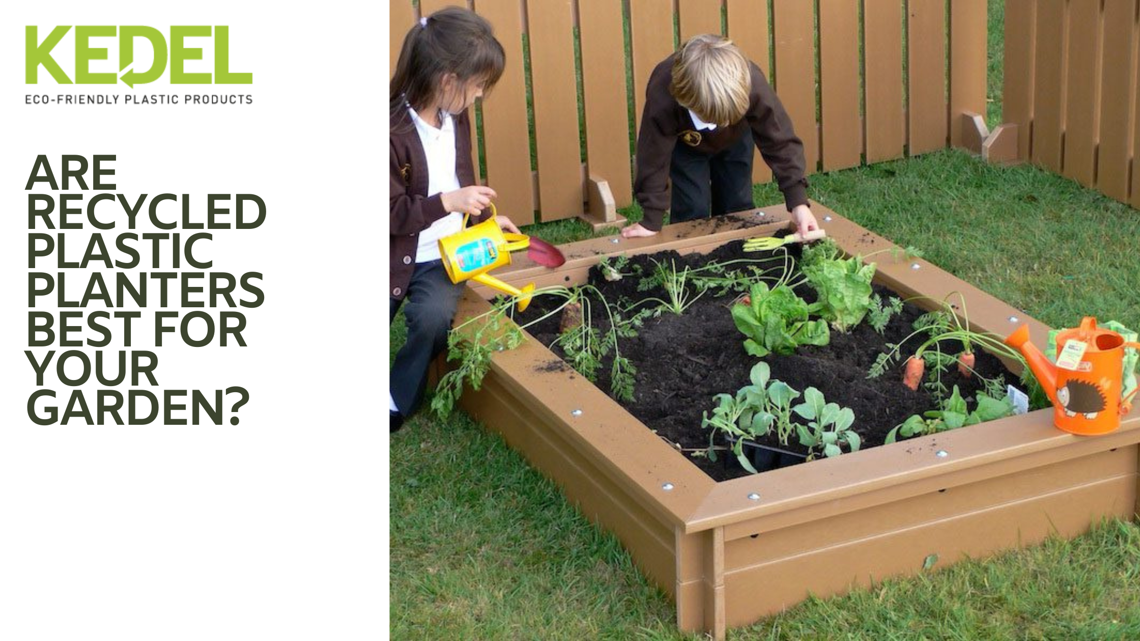 Are Recycled Plastic Planters Best for Your Garden?